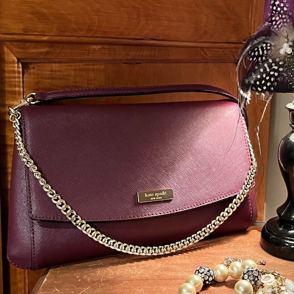 kate spade Handbags - Burgundy, Ox Blood Cross body or handbag Kate Spade!